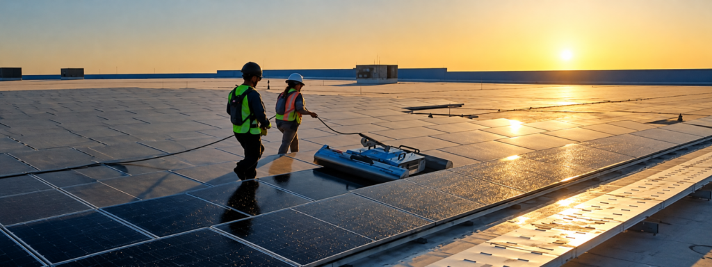 California mechanics liens for a commercial solar project
